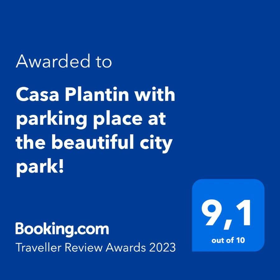 Casa Plantin With Parking Place At The Beautiful City Park! 안트베르펜 외부 사진